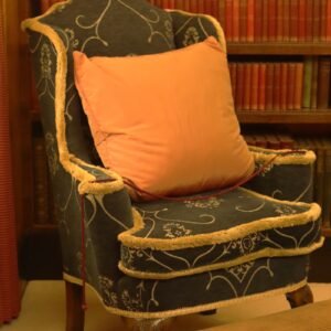 throw pillow on sofa chair